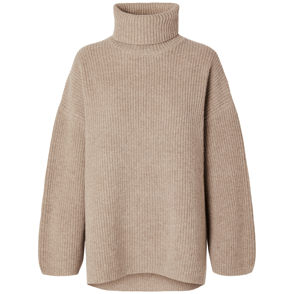 Selected Femme Mary Long Knit Roll Neck